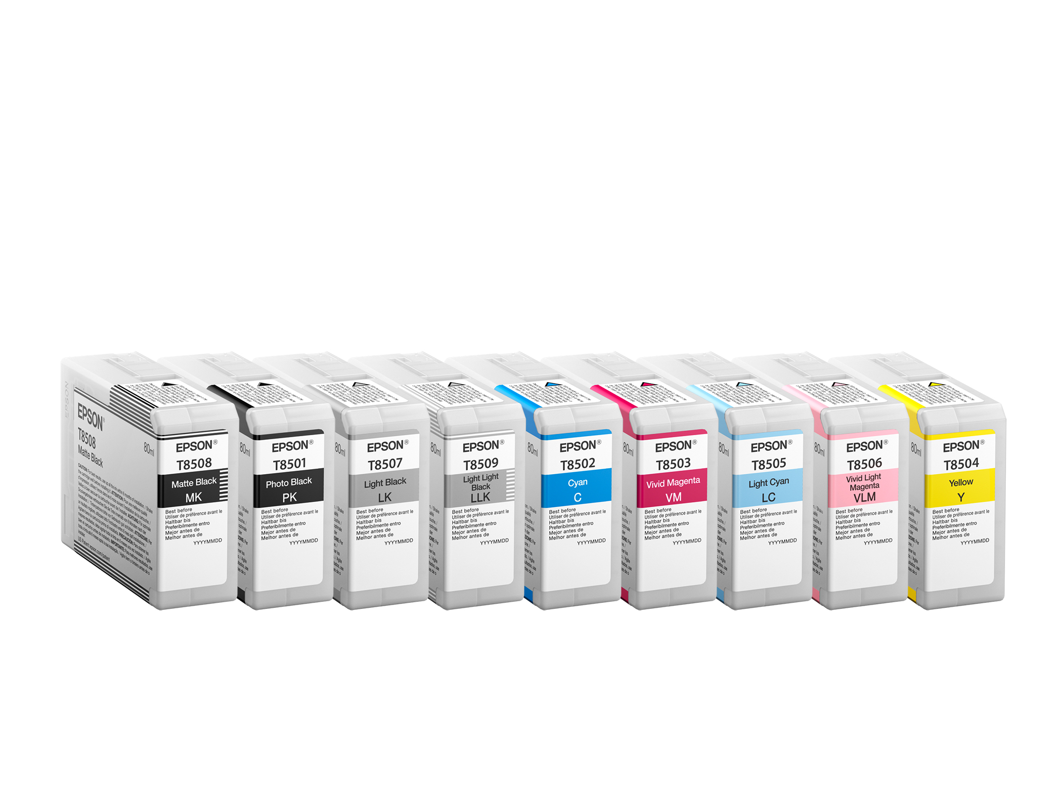 Epson SureColor P800 UltraChrome HD Inks